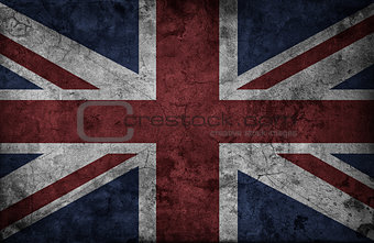 Grunge UK national flag