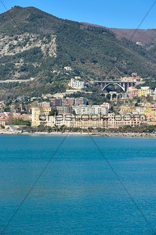 views of the seafront in the Gulf of Salerno