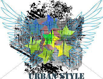 Urban abstract design