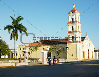 San Juan Bautista de Remedios's Church, Parque Marti, Remedios, 