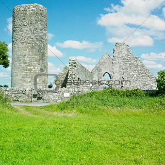ruins of Drumlane Monastery, County Cavan, Ireland