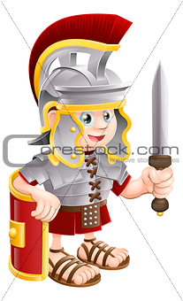 Roman Soldier with Sword
