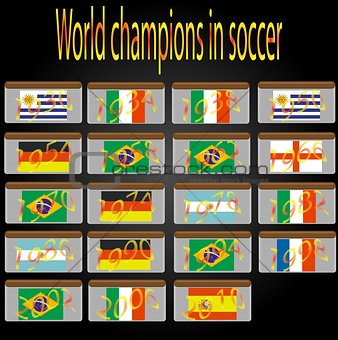 World champions in soccer