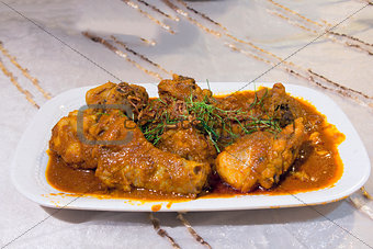 Nyonya Chicken Curry Kapitan Dish