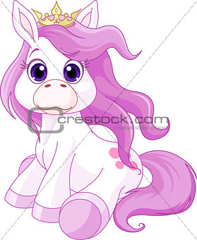 Cute horse princess 