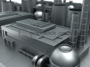industrial background
