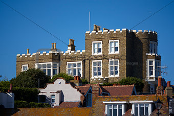 View of Bleak House taken from Broadstairs Harbour