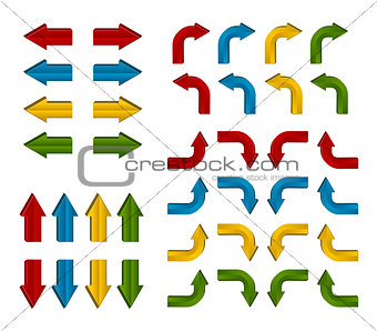 Colorful arrows