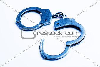 handcuffs for a crime