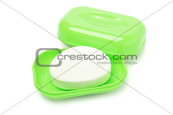 Soap In Plastic Container