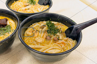 Singapore Curry Laksa Noodles