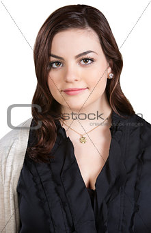 Calm Young Woman