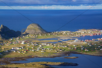 Norwegian fishing town