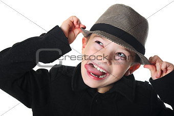 Boy with a hat