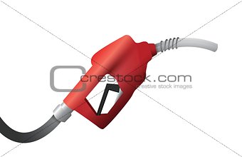 gas pump handle illustration design