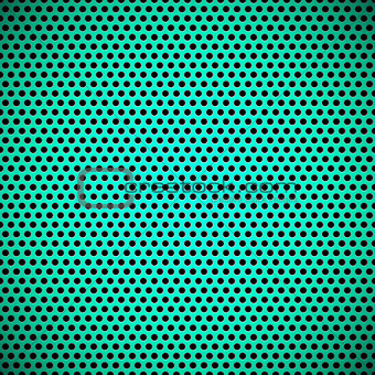 Green Seamless Circle Perforated Grill Texture