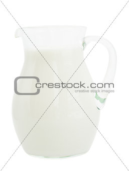 glass  jug of milk