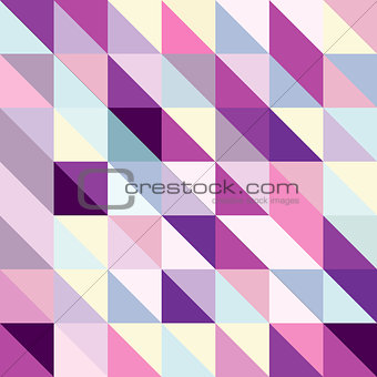 Interesting texture of colored triangles