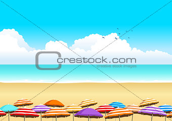 Summertime Beach