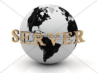 SERVER abstraction inscription around earth 