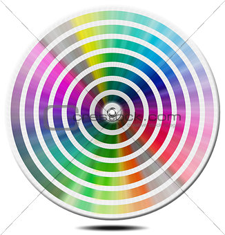 Pantone Color Palette - blur circle