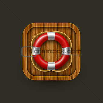 Lifebuoy icon.