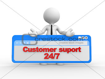 Customer suport 24/7