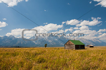 Mormon Row in Grand Teton National Park