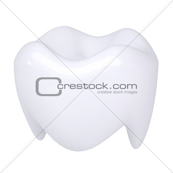 White tooth
