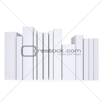 A stack of white papers