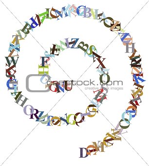 Letter Spiral