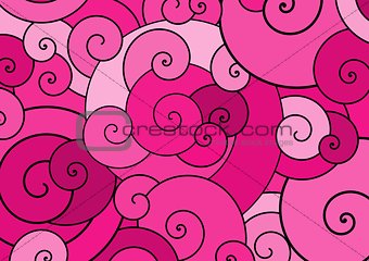 Pink Swirl Background