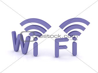 Wi-fi, 3d icon