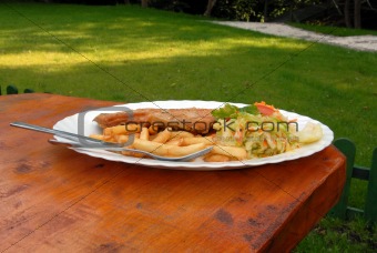 dinner plate