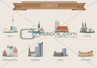 City symbol. Germany