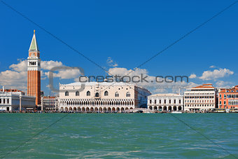 View on Venice over the Grand Canal