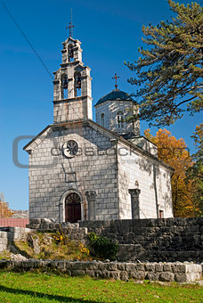 church in cetinje montenegro