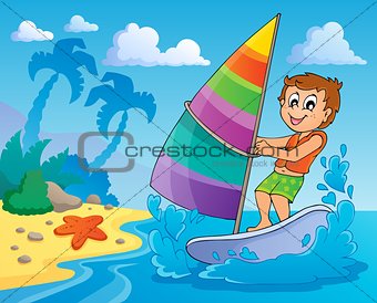 Water sport theme image 2