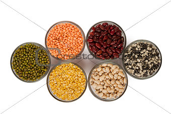 Grains pulses and beans