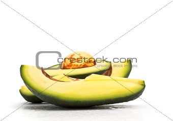 fresh avokado slices 