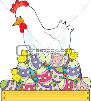 Chicken Easter Eggs