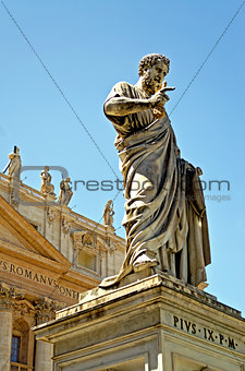 St Peters Monument at Vatican City