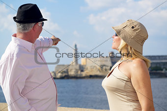 Tourism and old people traveling, seniors having fun on vacation