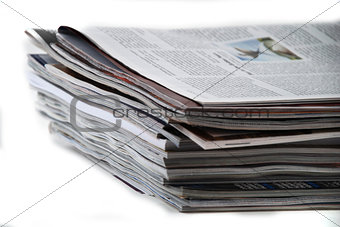 Newspapers and magazines