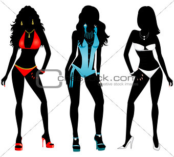 Swimsuit Silhouettes