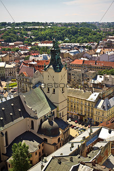 Lviv at summer