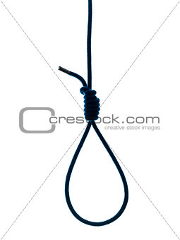 hangman noose silhouette