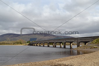 Bridge over Blessington Lake Wicklow Ireland