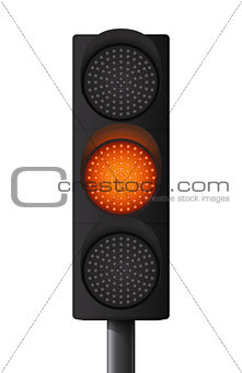 Orange/Yellow traffic light
