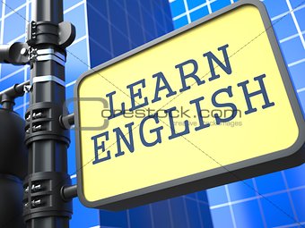 Learning Language - English Concept.